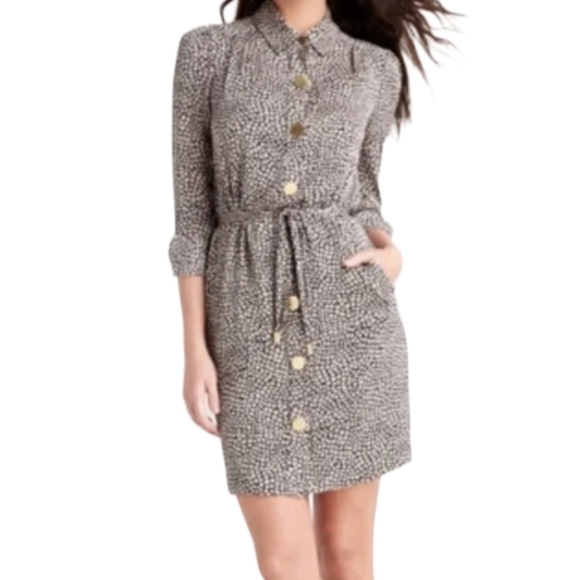 Diane Von Furstenberg Dresses & Skirts - Diane Von Furstenberg Button Down Silk Belted Dress